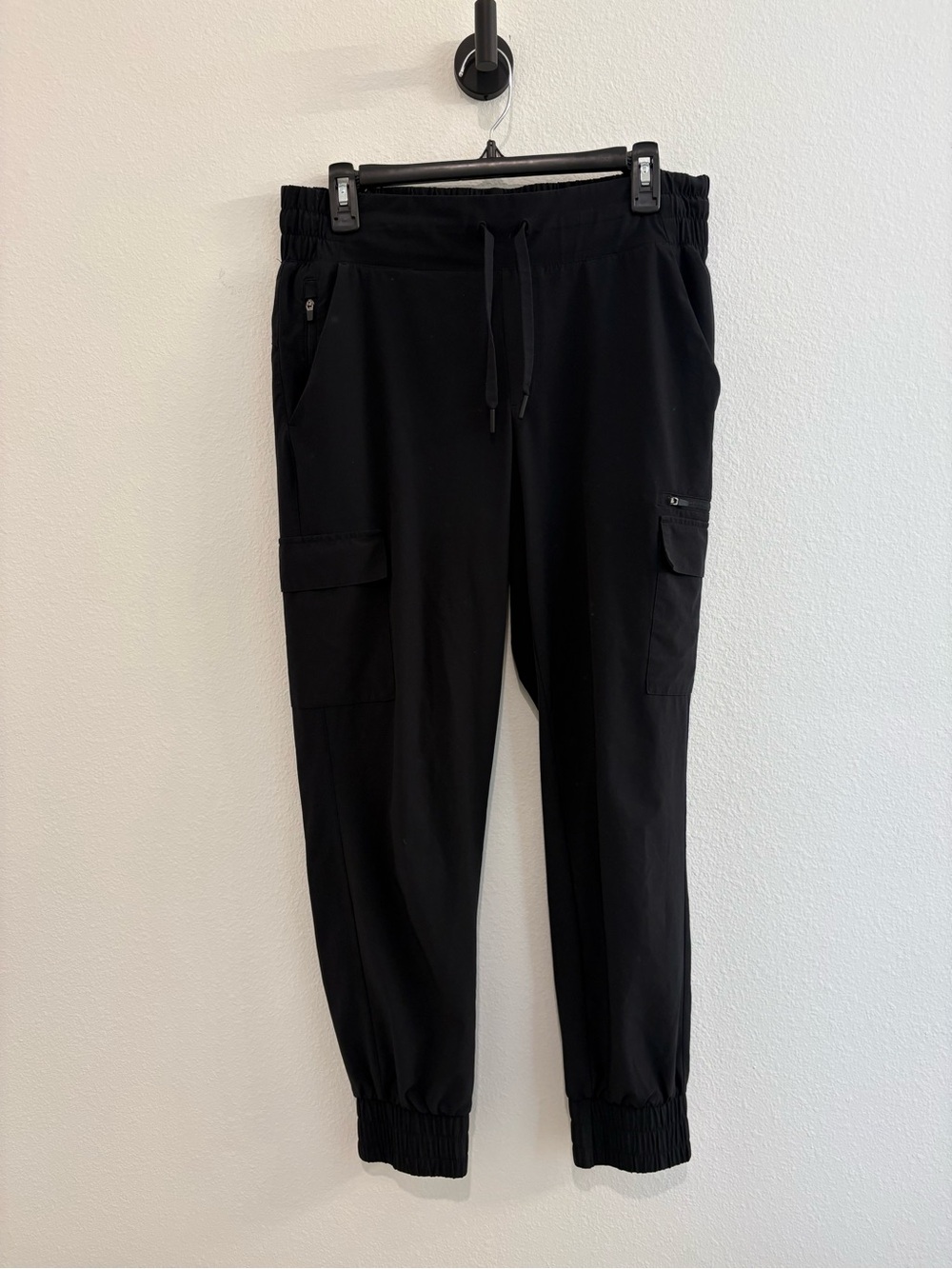 Women's All in Motion Black Cargo Jogger Pants - Casual Comfort